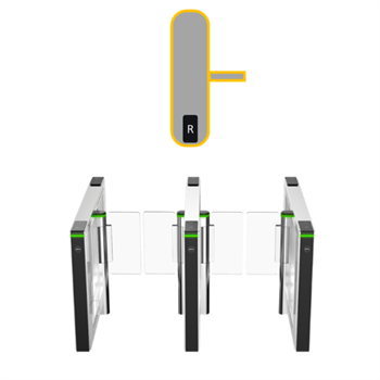 Modulo tornello interno motore sx barriera dx 1