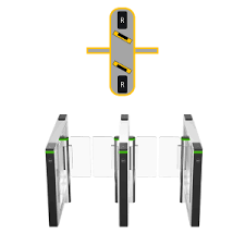 Modulo tornello interno motore doppio barriera d
