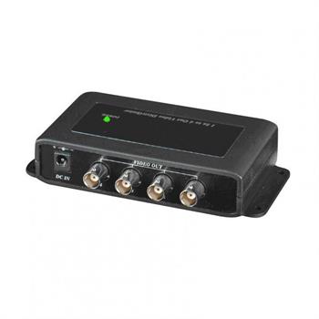 Distributore segnale video HDCVI/CVBS/AHD/TVI 4