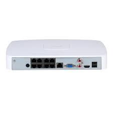 NVR 8 ch IP 12 MP 1 HDD 8 porte PoE