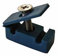 Clp di fissaggio per rivelatore termico lineare.