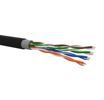 UTP CAT5e 4x2xAWG24 POLIETILENE NERO