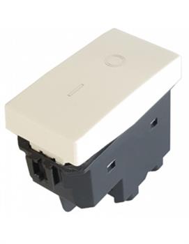 Interruttore Bipolare 01 T3-Joy 502B Bianco