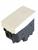 Interruttore Bipolare 01 T3-Joy 502B Bianco