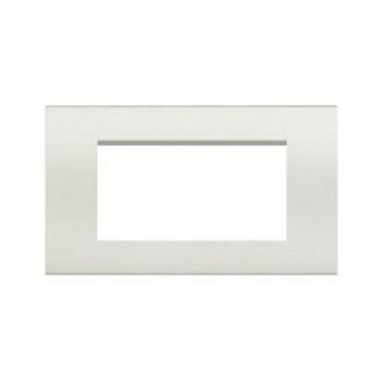 Placca Tecnopolimero T1-Art 8004-01 Bianco