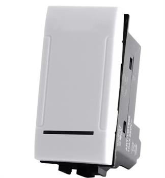 Interruttore Unipolare T1-Art 801B Bianco