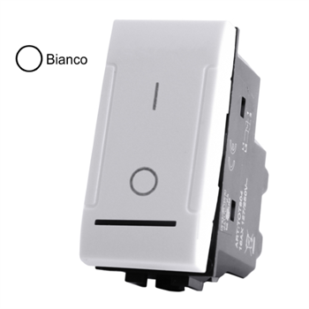 Interruttore Bipolare 01 T1-Art 802B Bianco