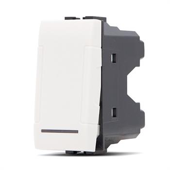 Invertitore Unipolare T1-Art 804B Bianco