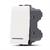 Invertitore Unipolare T1-Art 804B Bianco