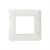 Placca Tecnopolimero T3-Joy M5002-01 Bianco