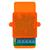 radioricevitore mini 1ch in box arancio 433,92 M