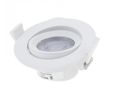 7W LED COB DOWNLIGHT ROUND ROTATABLE AC100-240V