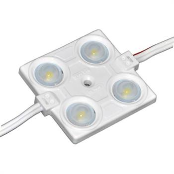 LED LENS MODULE 4 2835 160° DC12V 2.4W IP65 6500