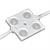 LED LENS MODULE 4 2835 160° DC12V 2.4W IP65 6500
