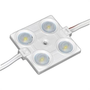 LED LENS MODULE 4 2835 160° DC12V 2.4W IP65 3000