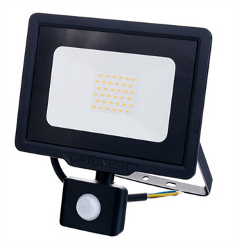 LED SMD FLOODLIGHT BLACK 30W 2400LM AC220-265V 1