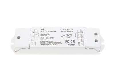 LED RGB/RGBW CONTROLLER 4CH 4*5A V4 CONSTANT VOL