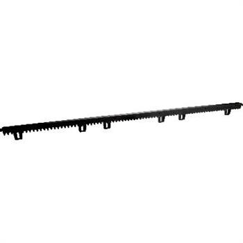 CREMAGLIERA NYLON PA6 E FIBRA DI VETRO