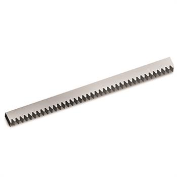CREMAGLIERA ACCIAIO ZINCATO - MOD.4 22x22x1000