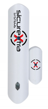 Contatto magnetico porta/fin. wireless MARRONE
