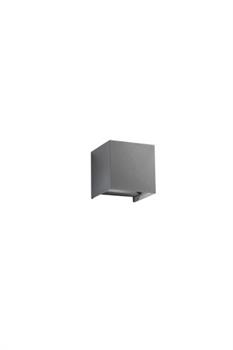 APPLIQUE BIEMISSIONE LED ALFA ANTRACITE 2X10W