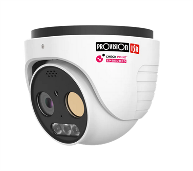 Thermal Network Dome/Turret Camera, 5MP, 7 mm th