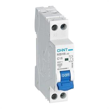 NBH8-40/C16-1PN-4,5 -INT MT 1P+N 16A CURVA C 4,5