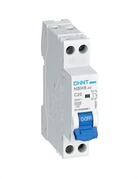 NBH8-40/C20-1PN-4,5 -INT MT 1P+N 20A CURVA C 4,5