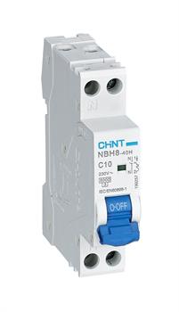 NBH8-40H/C10-1PN-6 -INT MT 1P+N 10A CURVA C 6KA